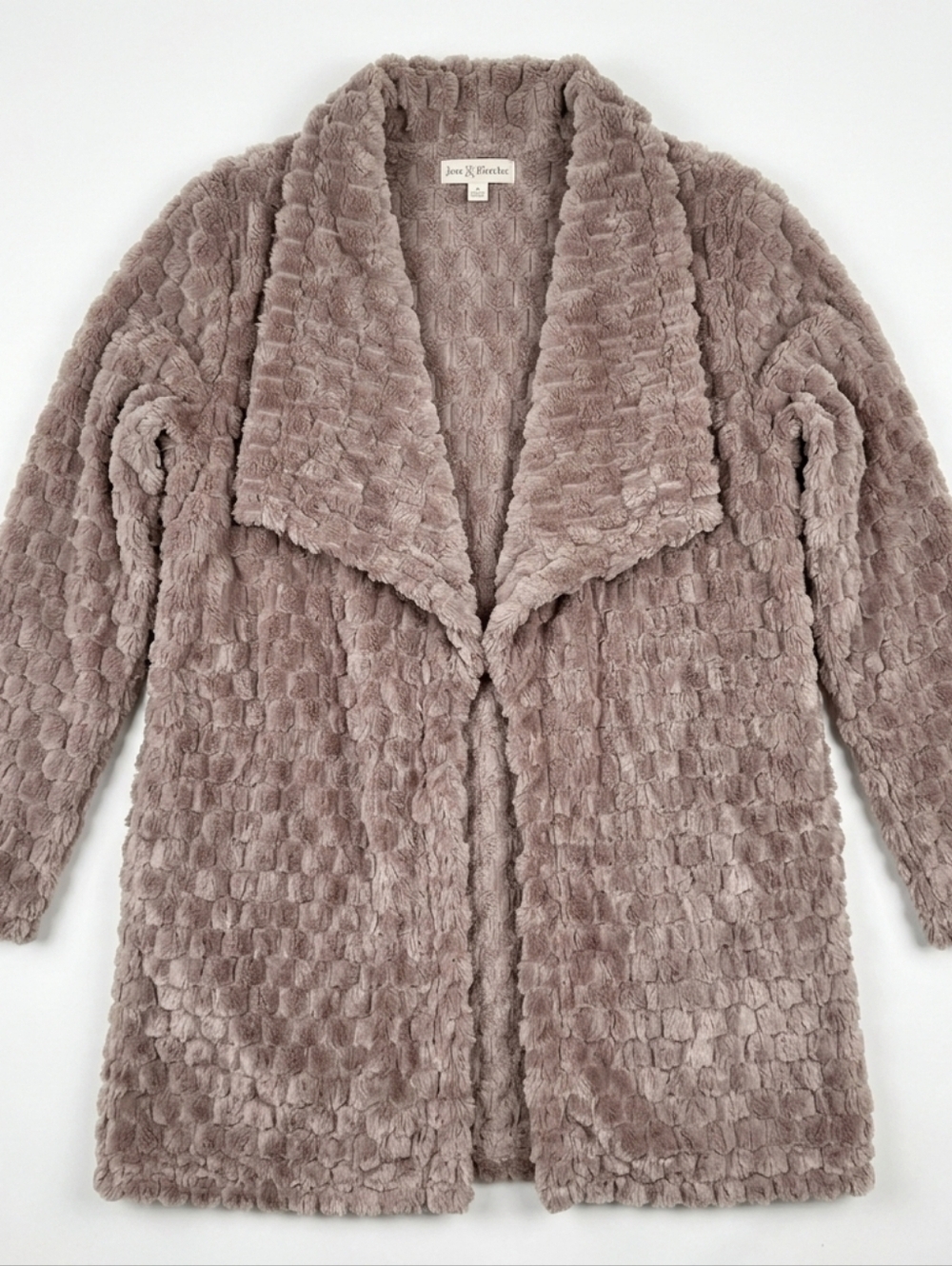 Fair Haven Cozy Textured Cardigan in Blush Pink Womens Medium #204 *READ*